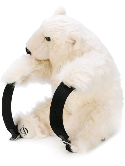 dolce & gabbana polar bear backpack